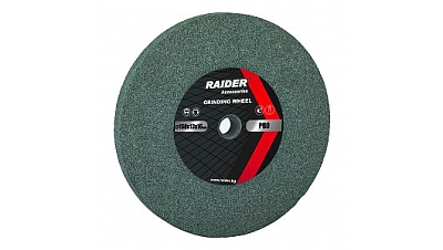 Диск за шмиргел Raider - 200x20x16 mm,зелен Р60-165122
