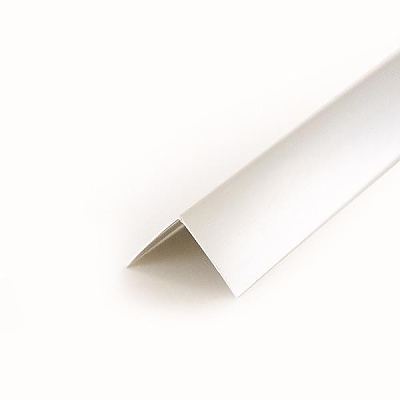 PVC V-Профил 2.7m, 001 Бял