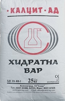 Хидратна вар - 25 кг.