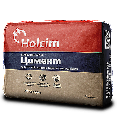 ЦИМЕНТ HOLCIM СИВ 25КГ