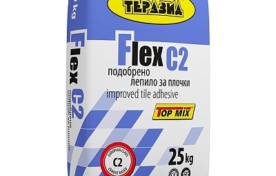 TERAZID ТОП МИКС ЕКСТРА ФЛЕКС C2 БЯЛ 25КГ