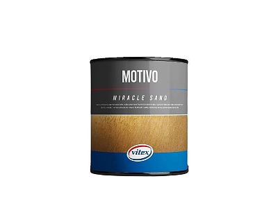 Пясъчна мазилка /водоразтворима боя Vitex Motivo Gold 0,905 л.