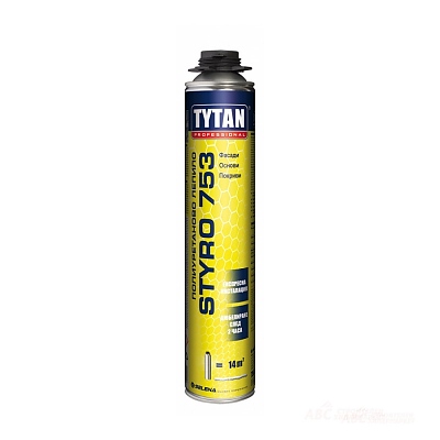 Полиуретаново лепило за топлоизолационни плоскости STYRO 753 TYTAN PROFESSIONAL