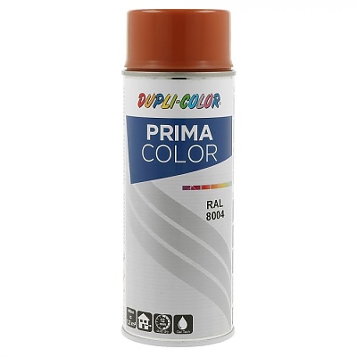 Спрей Dupli Color Prima 400мл, RAL8004 медно кафяво 