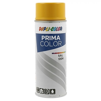 Спрей Dupli Color Prima 400мл, RAL1004  златисто жълто
