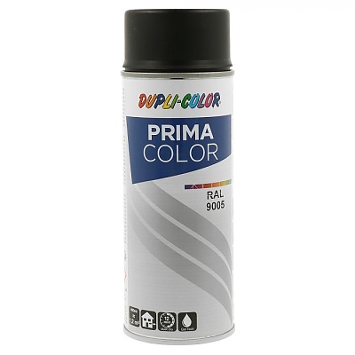 Спрей Dupli Color Prima 400мл, RAL9005 черен мат