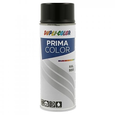 Спрей Dupli Color Prima 400мл, RAL9005 черен гланц