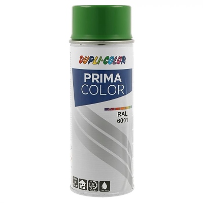 Спрей Dupli Color Prima 400мл, RAL6001 смарагдово зелено 