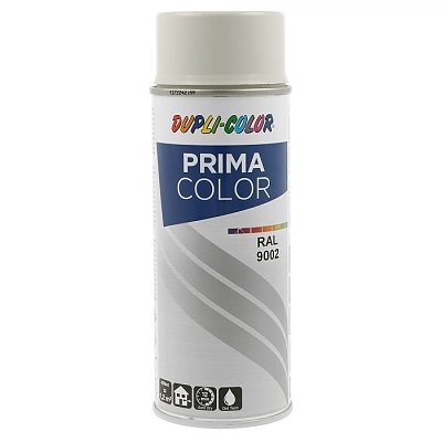 Спрей Dupli Color Prima 400мл, RAL9002 сиво бяло 