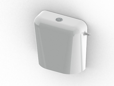 Тоалетно казанче с изолация и гъвкава връзка - бяло 