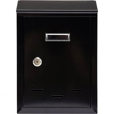 Пощенска кутия VOREL, 285 х 200 х 60 мм, черна 