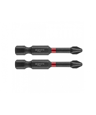 Комплект ударни битове PH2 x 50мм