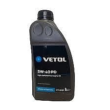 Моторно масло VETOL RSL, 5W40, 1 л.