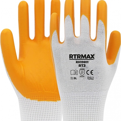 Ръкавици топени в нитрил 9 RTRMAX 45148