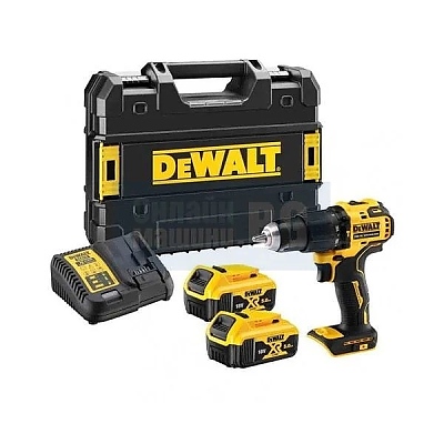 Акумулаторен ударен винтоверт DeWALT DCD709P2T, 18 V, 65 Nm