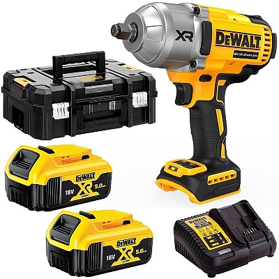 Акумулаторен гайковерт DeWALT DCF900P2T , 18V 5.0Ah, 1898 Nm