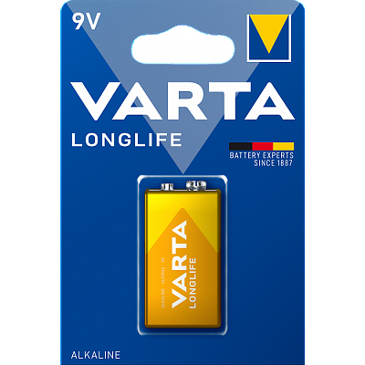Алкална батерия Varta Longlife 9V 6LP3146 1 брой