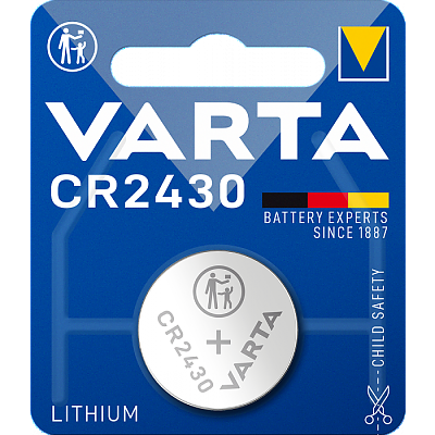 Литиева батерия Varta CR 2430 Electronics Lithium 3V