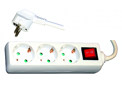 РАЗКЛОНИТЕЛ 3 ГН.С КЛЮЧ/КАБЕЛ H05VV-F 3G 1.5ММ*5М KN41029