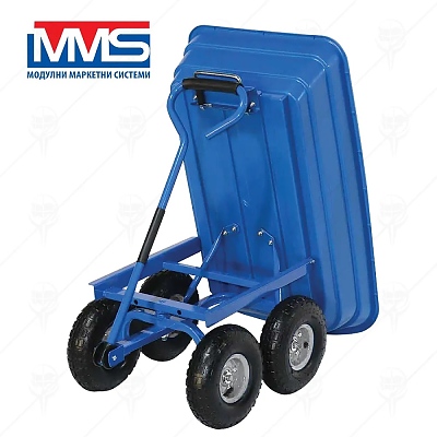 КОЛИЧКА ГРАДИНСКА КОШ 100Х50Х97СМ 75Л/250КГ MMS 50382